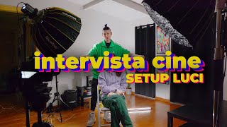 ILLUMINARE un'INTERVISTA: 3 SETUP di LUCE