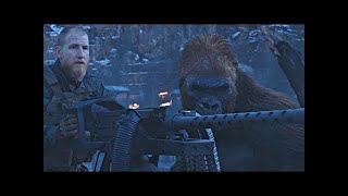 Final Battle Scene | War for the Planet of the Apes (2017)#LOWI