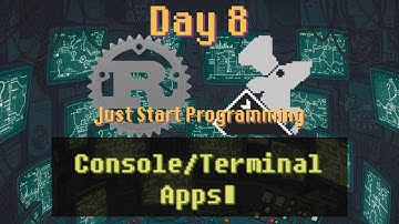 Creating Console/Terminal Apps using Rust Programming + Ratatui - day8