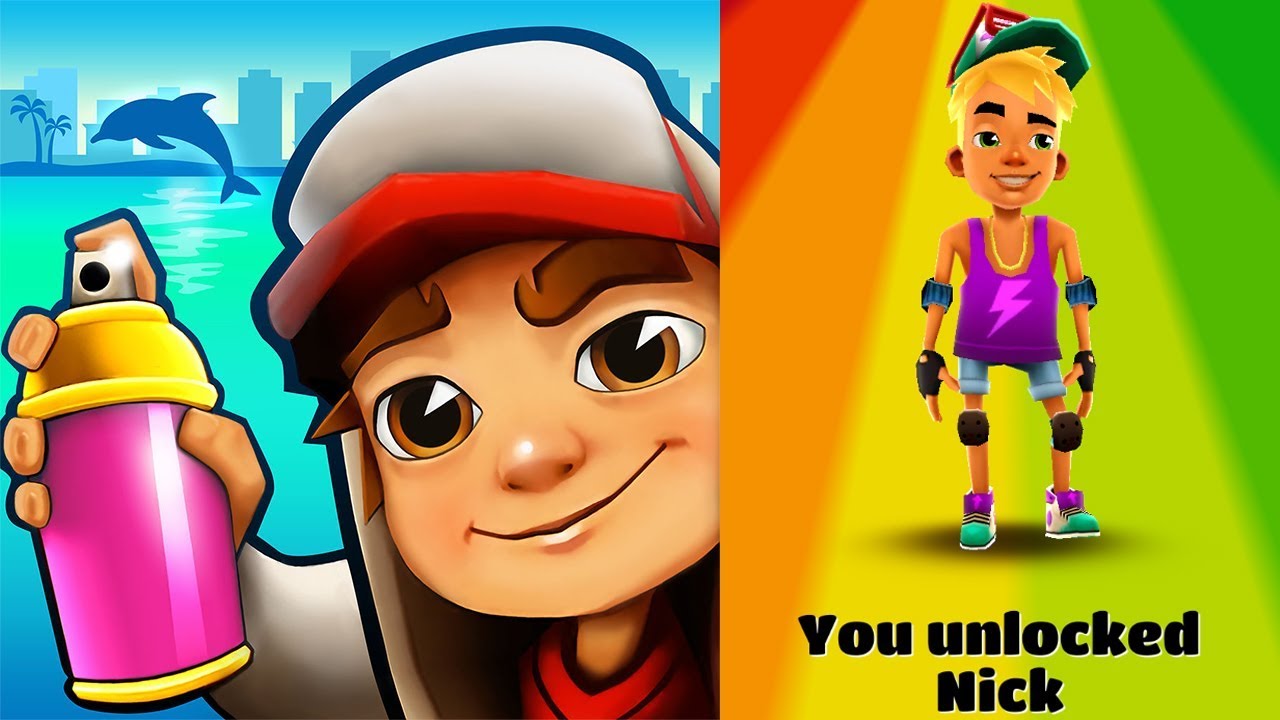 Subway Surfers World Tour 2017 - Miami - New Character Nick