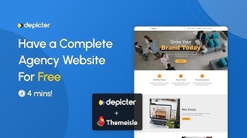 Build an Agency Website for Free in 5 Minutes with Neve Theme and Depicter!