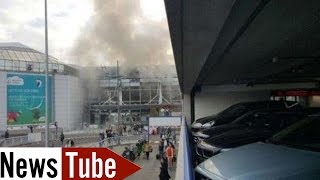 2 explosions à l&#39;aéroport de Bruxelles-National