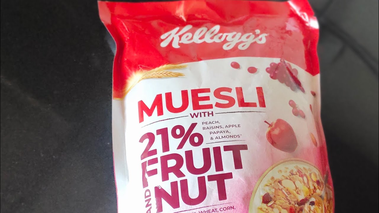 Kellogg's muesli Review kellogs MUESLI FRUIT AND NUT review / Healthy