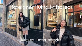 foreigner living in korea, language barrier challenges, how to learn korea, medical costs in korea