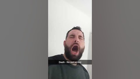 Daath - No rest no end vocal cover