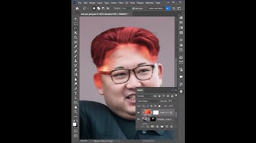 How to change hair color in Photoshop  || Easy Photoshop Tutorial || #shorts #photoshop_tutorial