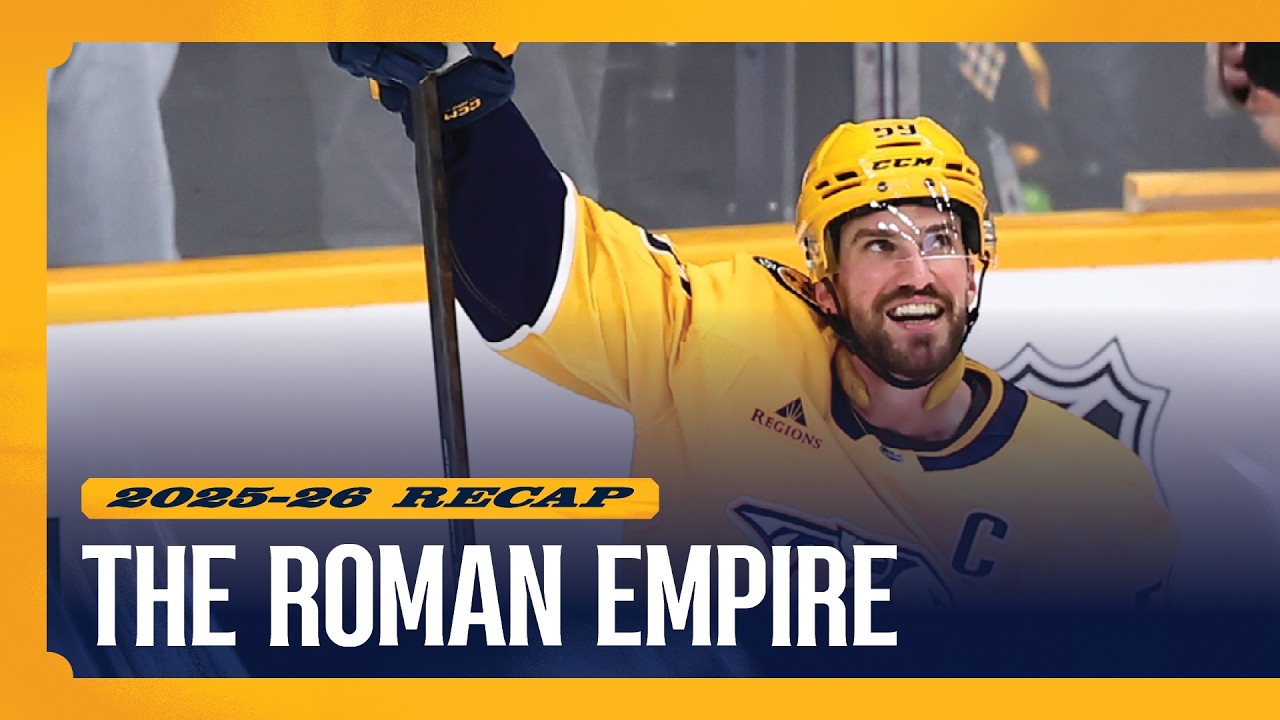 The Roman Empire | Roman Josi Highlights From 25-26 Season