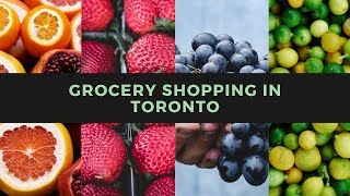 Grocery shopping in Toronto. Цены на продукты.
