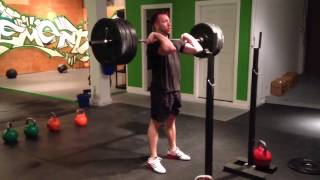 Heavy Front Squats - 255 lbs X 5