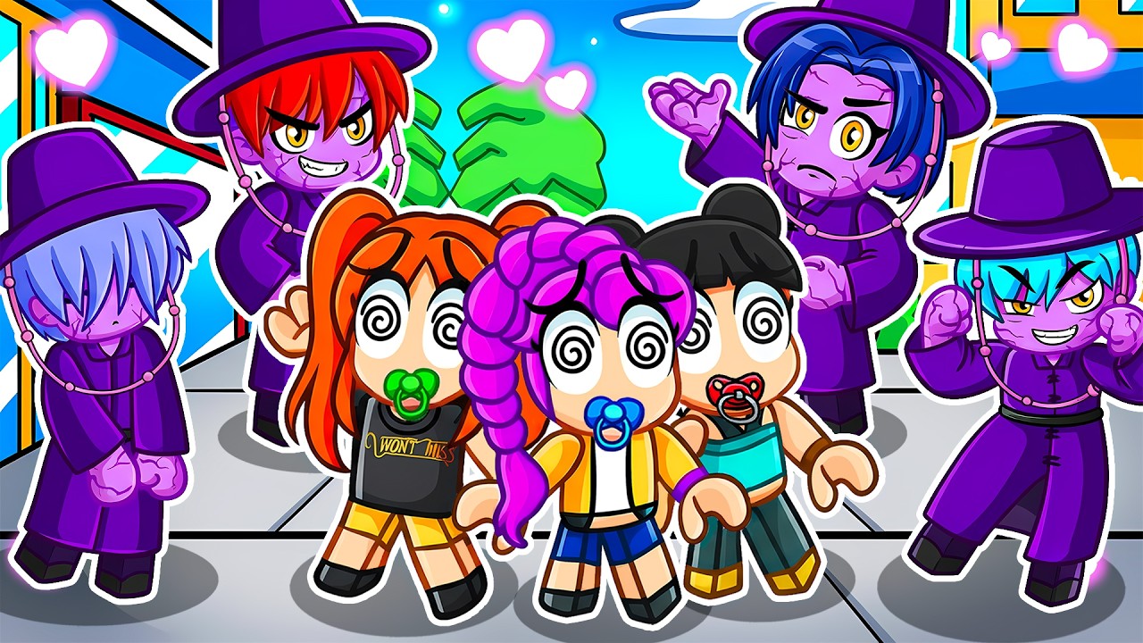 DEMON Kids Are Hunting Baby Rumi, Zoey & Mira! KPOP Demon Hunters