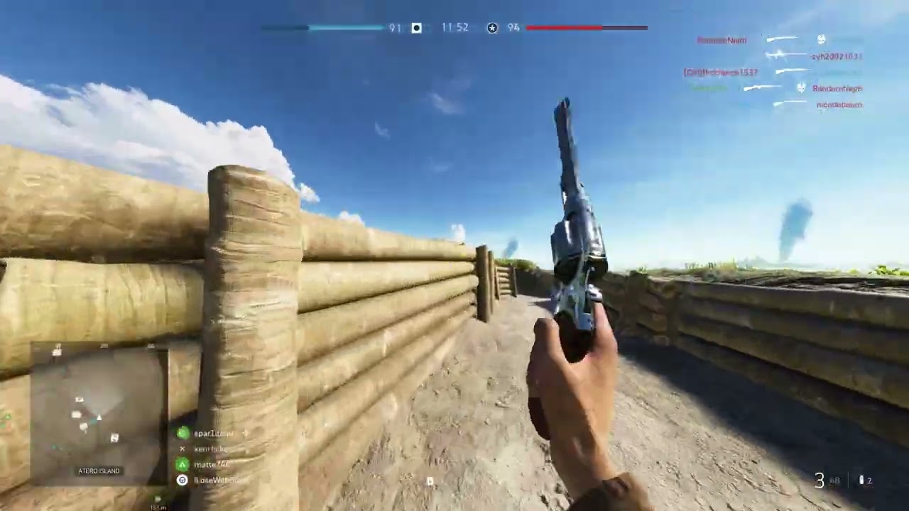 BFV gameplay - Krag 64kills 50hs 4kpm