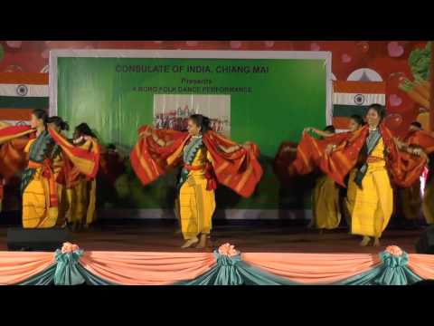 Boro Folk Dance Feb 15 2016 Chiang Mai Thailand Bardwi Sikhla