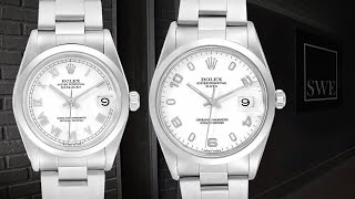 Rolex Datejust 31mm 68240 vs Rolex Date 34mm 15200 Comparison | SwissWatchExpo