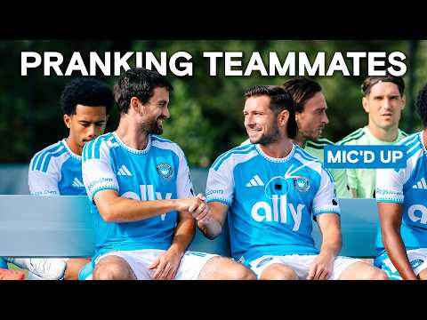 Secretly Pranking Teammates During the Team Photo