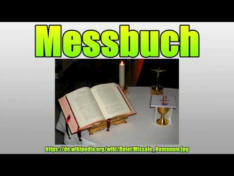 Video: Liturgische Bücher: Was Ist Ein Missale?