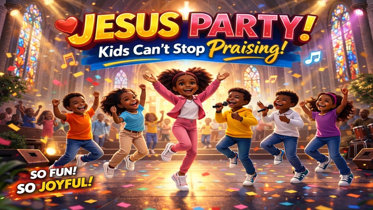  ❤️ IF Your Child Loves JESUS…They Will Praise and Dance to This!!Afrobeat Kids Worship Song!.
