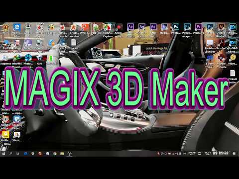 Как пользоваться программой MAGIX 3D Make.Magix 3D Maker necə istifadə etmək