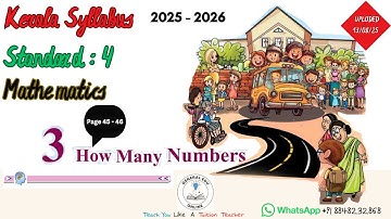 Class 4 Maths Unit 3 How Many Numbers (Page 45 - 46) @GeneralEduOnline