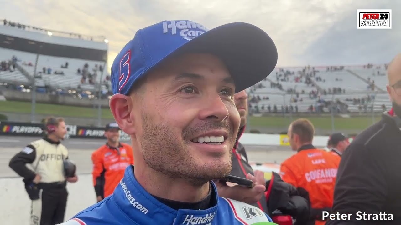 Кайл Ларсон выходит в четвёртый дивизион после попадания в пятёрку лучших в Мартинсвилле: «Дверь ...