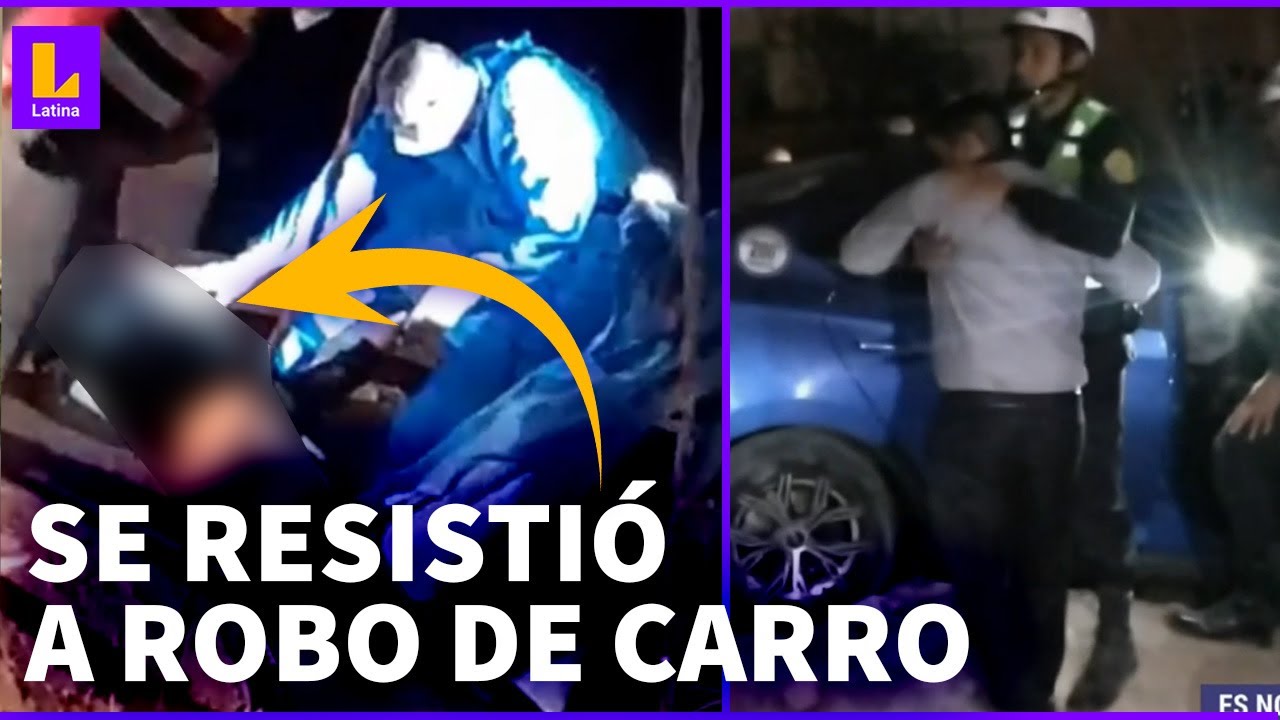Joven asesinado por resistirse a robo de su vehículo en Chiclayo - YouTube