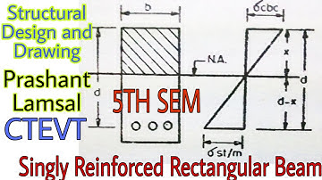 Singly Reinforced Rectangular Beam | Structural Design and Drawing | CTEVT | 5th sem |