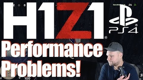 H1Z1 on PS4 -- Stuttering, lag, and other performance issues for this Battle Royale game?
