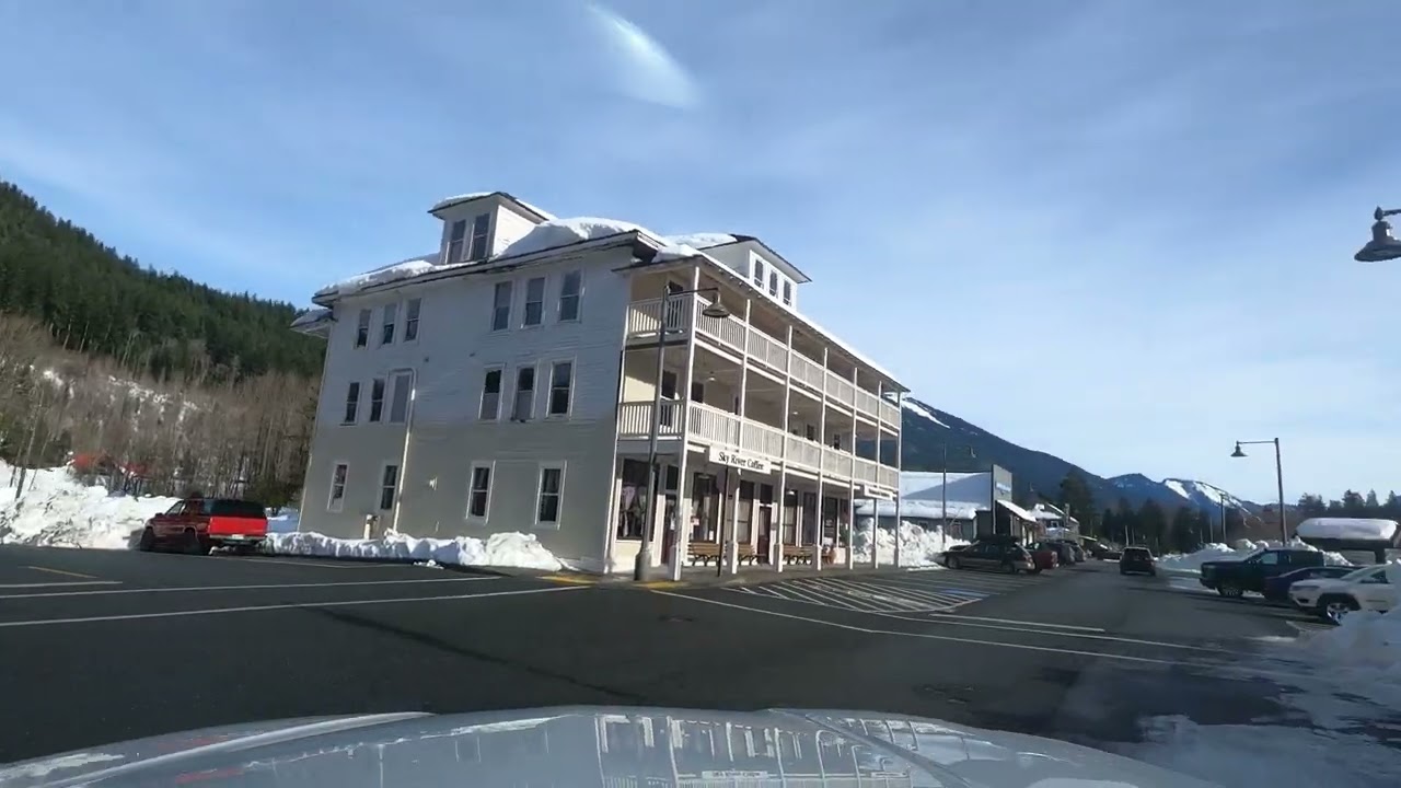 Skykomish, Washington 10 Days After the Massive Snowfall