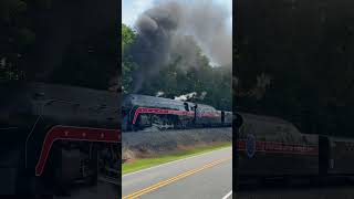 The Queen of Steam! N&W 611 Departing Louisa, VA (7/5/26)