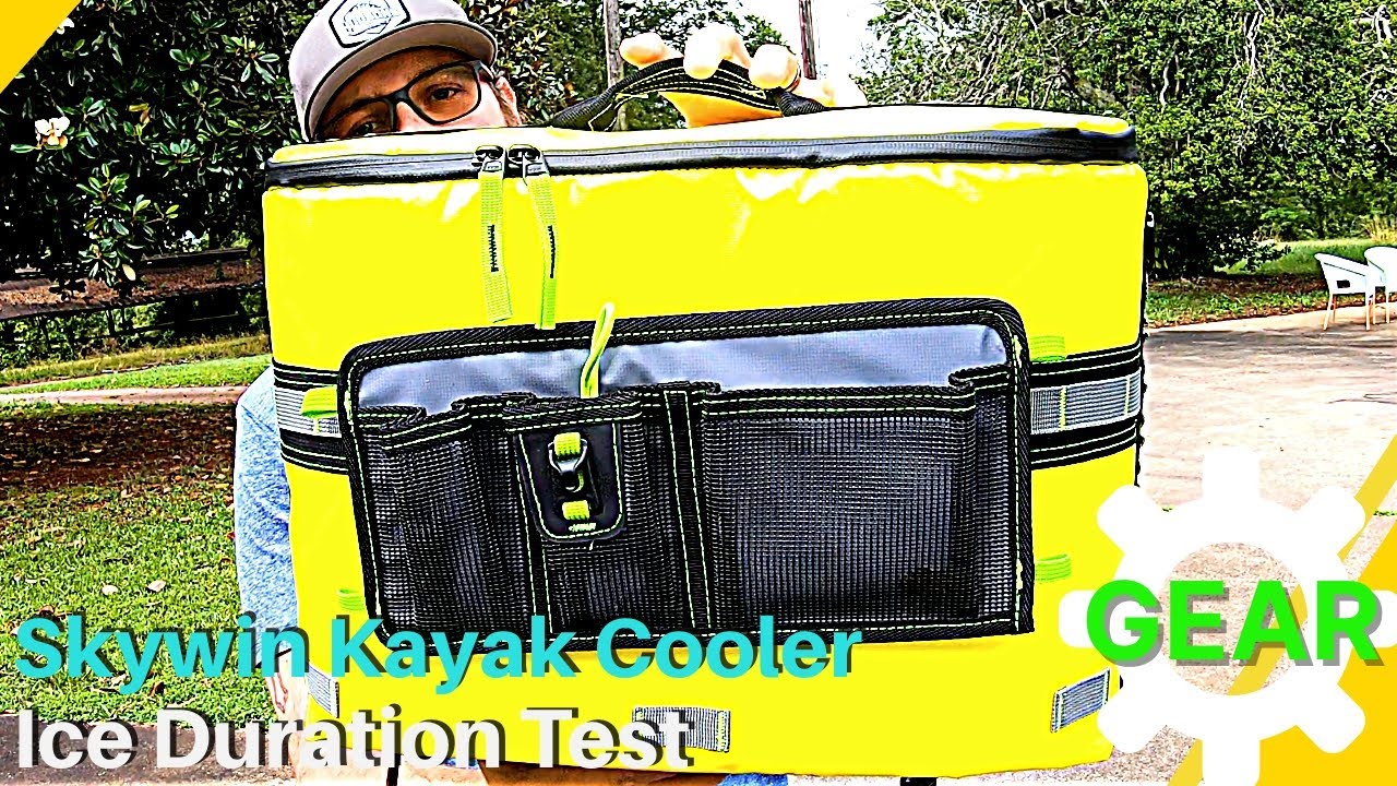 Skywin Kayak Cooler 8 Hour Ice Duration Testing and Review YouTube