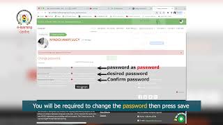 Login First time