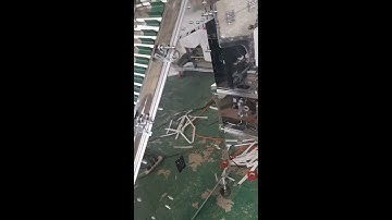 Automatic milk tea straw individual and group wrapping packing machine with feeding elevator