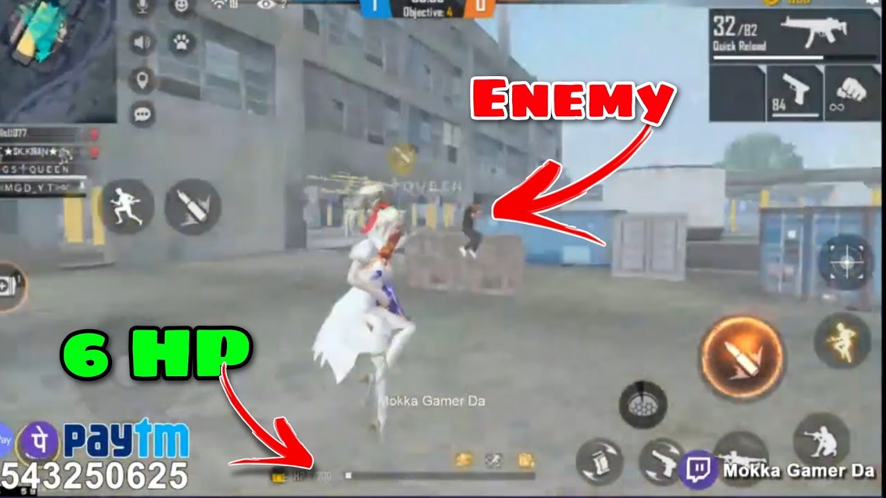 Free Fire Mp5 Quadra Kill 🔥 | Mokka Gamer Da | Free Fire | MGD_YT