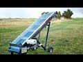 Making mobile Gas-Powered Belt Conveyor