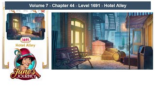 June's Journey - Volume 7- Chapter 44 - Level 1691 - Hotel Alley (Complete Gameplay, in order.