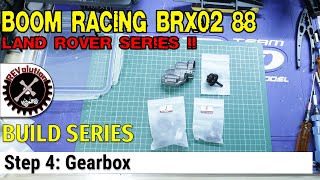 Boom Racing Brx02 Land Rover Series Ii 88 Build Series - Step 4 - Gearbox