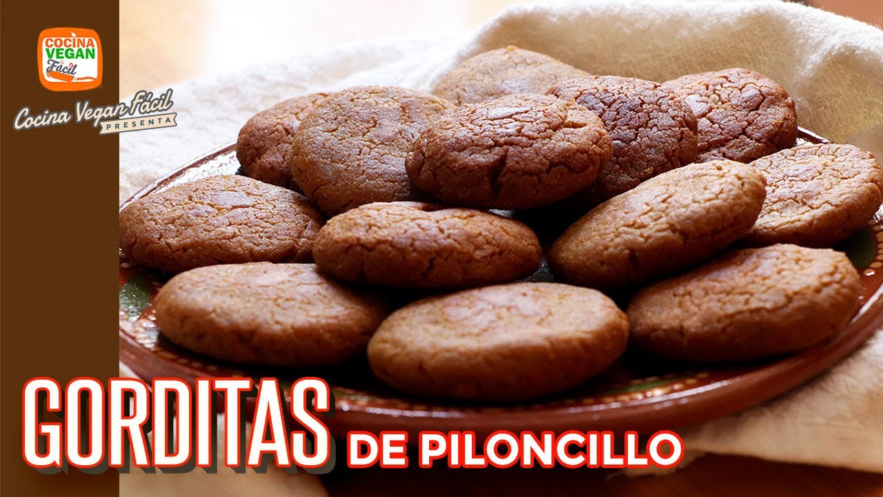 Deliciosísimas gorditas de panela o piloncillo (sin gluten) - Cocina Vegan Fácil