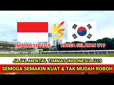 🔴timnas indonesia u19 vs korea selatan u19 | international friedly match 2022