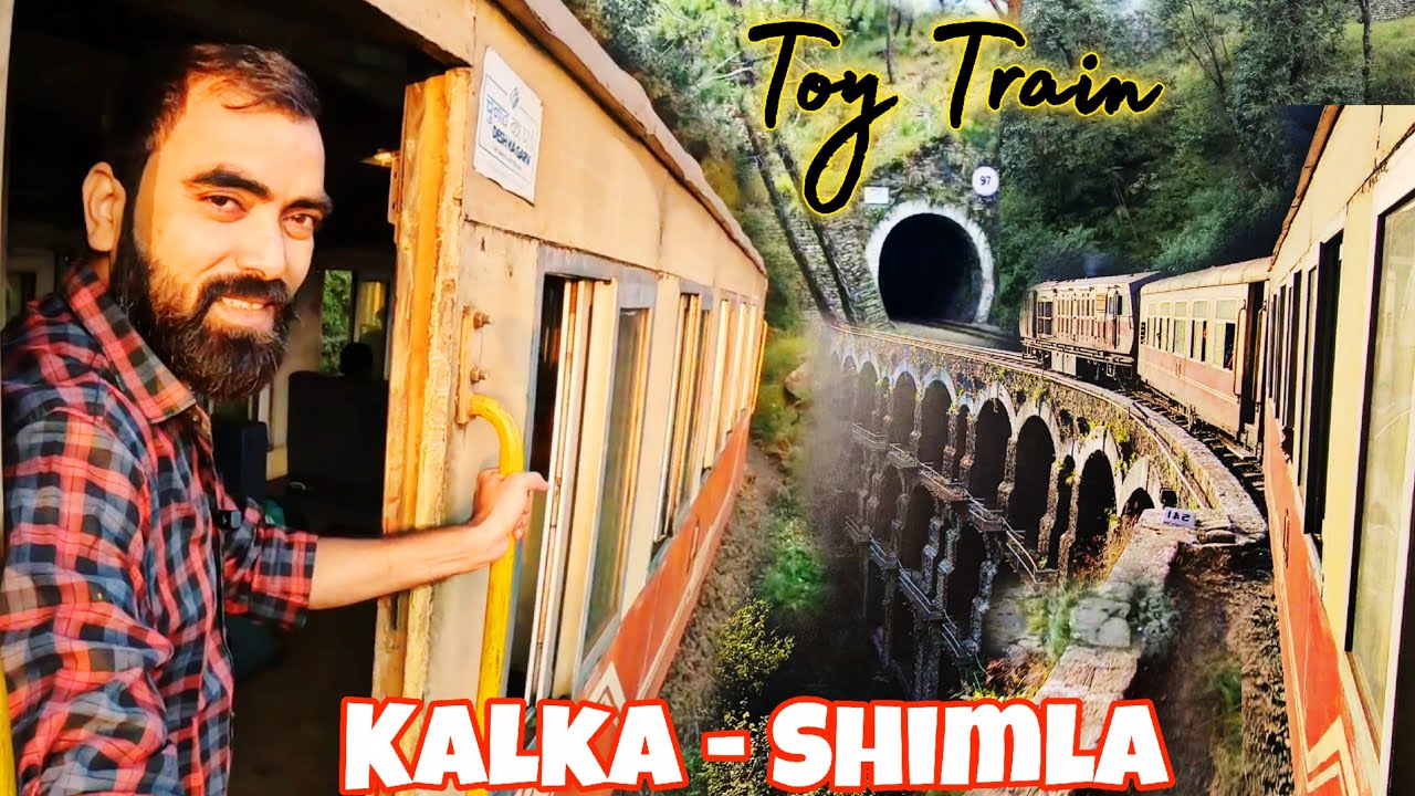 Kalka to Shimla Full Journey By Toy Train | Kalka Shimla Toy Train ...