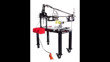 Model F1-DC Precision Screen Printing Machine Overview