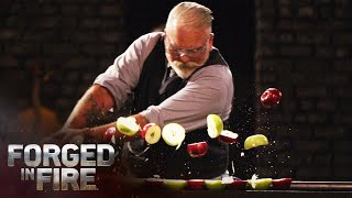 Slicing Apples Like a REAL Fruit Ninja | Forged in Fire (Season 6)