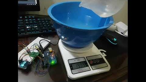 Demo Timbangan Digital Sederhana dengan Load Cell , HX711, Arduino, dan OLED.