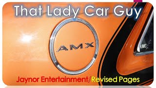 1970 AMC AMX 2Seat Sport Car Fastback  May 2023 Favorite of the Month  That Lady Car Guy