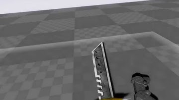 UE4 - Optitrack in Unreal Engine 4 and Oculus Rift:  sword test