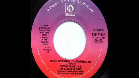 Muhammad Ali The Black Superman-John Wakelin