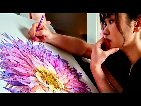Fabulous Colour Pencil Flowers with Sun-Kyong Clifford S2E23