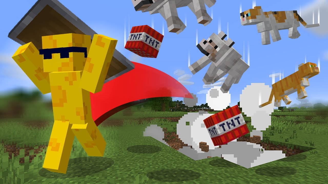 Minecraft but there is Custom Rain