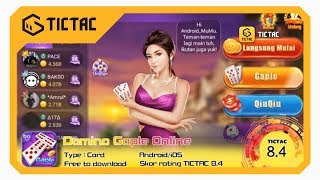 DBG#51 game HP kartu casual puzzle bertajuk —Domino Gaple Online screenshot 5