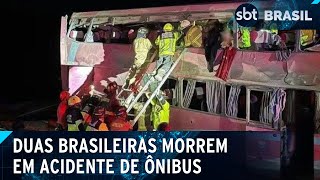 Video duas-brasileiras-morrem-em-acidente-de-onibus-no-chile-sbt-brasil-27-04-24