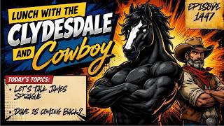 Lunch with the Clydesdale & Cowboy - Lets Talk Some James Sprague!
T-Shirts $32
Venmo @Scott-Switzer-1
Cash App $SwitzThor
In Memo put
Name
Address
Size
Presenting Sponsor Thirdzy!
https://thirdzy.com/JAZZY
Promotion Code for 15% off: JAZZY
Everyday we take a break from the busy work day to catch our breath, hang out with friends and talk about the world of Sports, Entertainment and specifically CrossFit. Today we talk about James Sprague the 2 time champion of the CrossFit Games, Will Dave be back next year.
🎙️ New to streaming or looking to level up? Check out StreamYard and get $10 discount! 😍 https://streamyard.com/pal/d/6445325389398016 Lunch with the Clydesdale & Cowboy - Lets Talk Some James Sprague!
