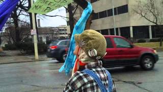 MoveOn.org Stand for the Dream Action * Solidarity with Occupy Lincoln, Nebraska (Part 2)